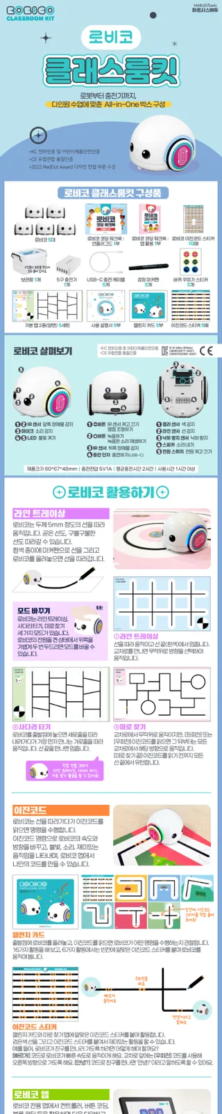[RoBico] 로비코 클래스룸킷 상세 이미지