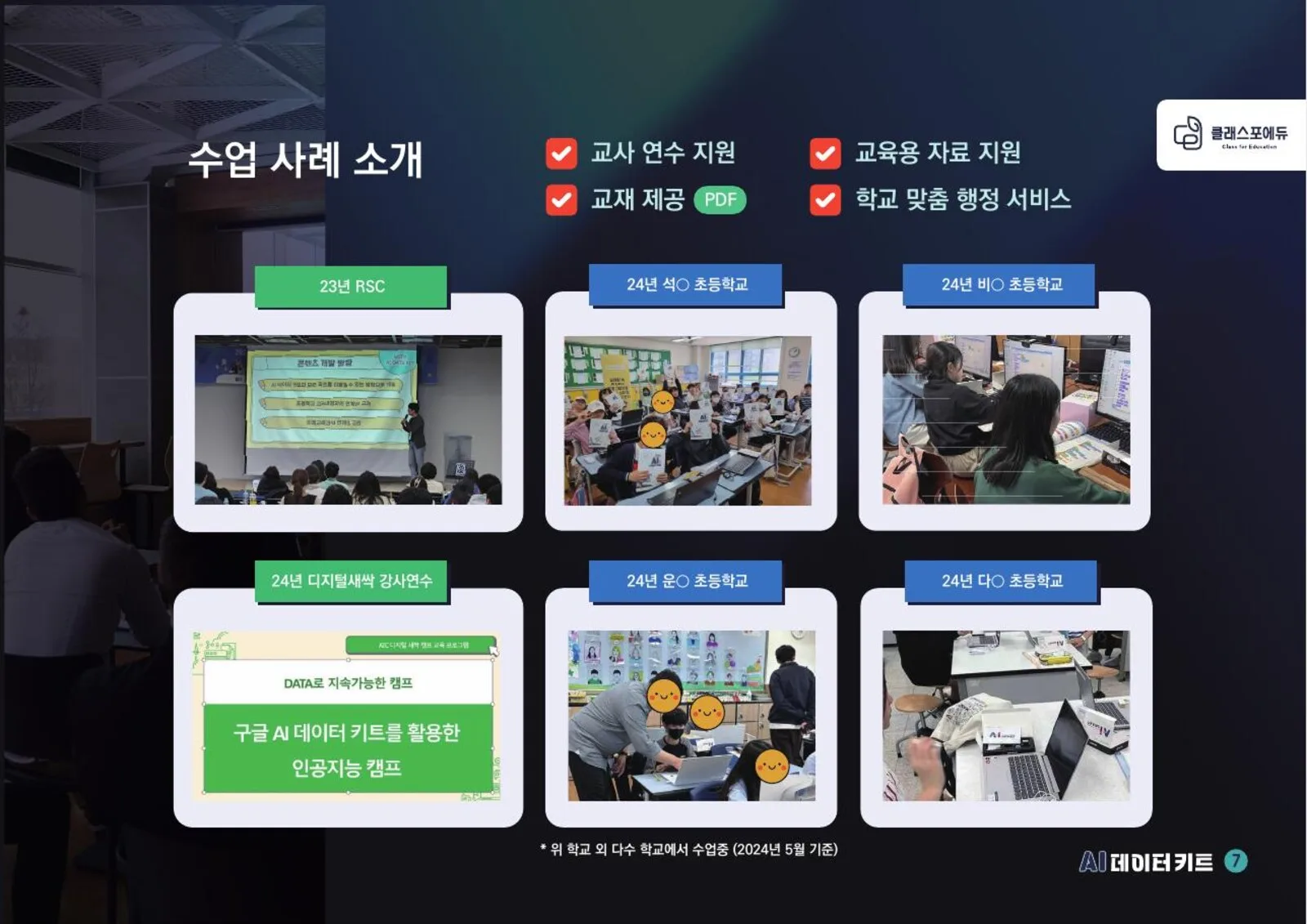 AI 데이터 키트 학급세트 (20명) 이미지
